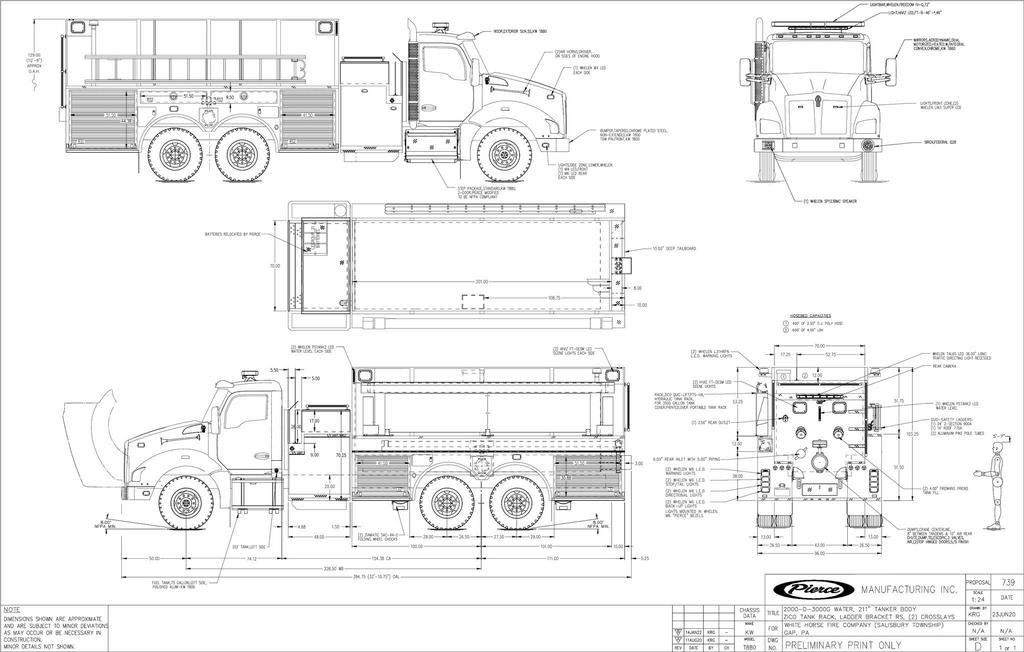 Blue prints for the new Tanker 49