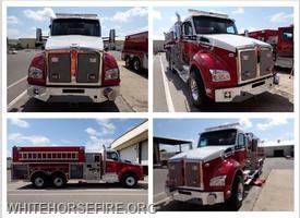 May 19, 2024
The Tanker is going through pre-final inspection work in the factory's customer prep department, anticipating WHFC's truck committee visit to the factory in Florida.