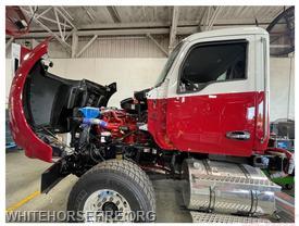 August 4 -  The Kenworth chassis is in the production building, initial work on the chassis has started.
