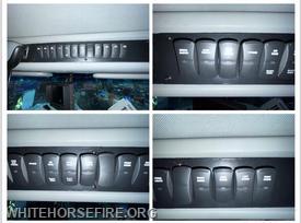 November 16, 2023
The body/compartments shown in different stages of the welding process. Pictures of the interior of the Kenworth cab during electrical installation. The 3000 gallon water tank has arrived.